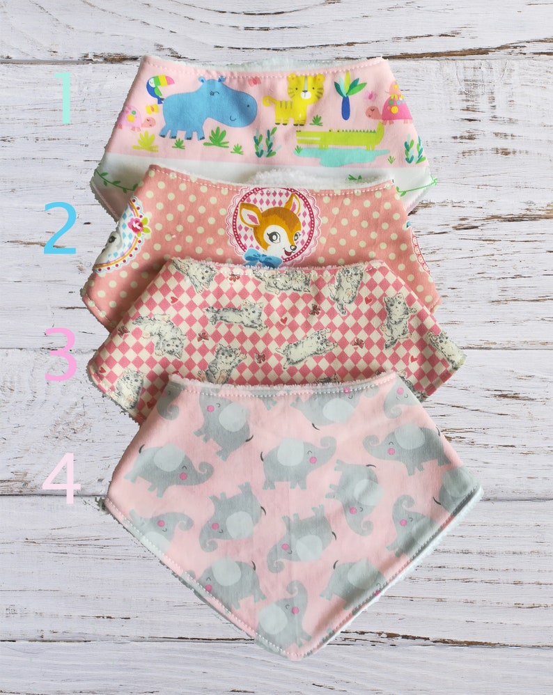 Bandana babero with bamboo towel