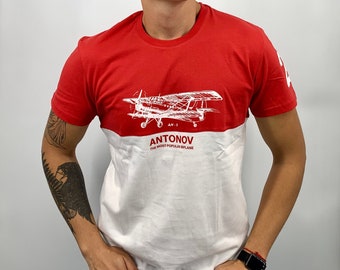 T-shirt AN-2 Kukuruznik, Aviation gift, Present for pilot, Antonov airplane