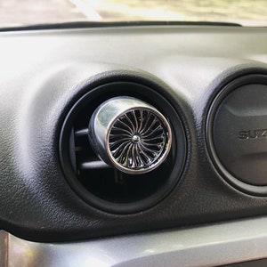 Turbine Diffuser Air Vent Freshener for Car, Longest Lasting Car Air Freshener, Super Engine Styled Car Air Vent Clip Air Freshener Perfume