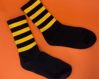 Pilot Socks, Socks For Pilot, Socks for Crew, Socks With 4 Stripes, Aviation, Aircraft, Gift For Him, Gift For Man, Aviation, Casual