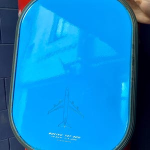 Window plug from the B747-400 aircraft, Original aircraft skin, Gift for pilot, Wall decor, Aviation, B747-400, unique, Boeing, AvGeek, part