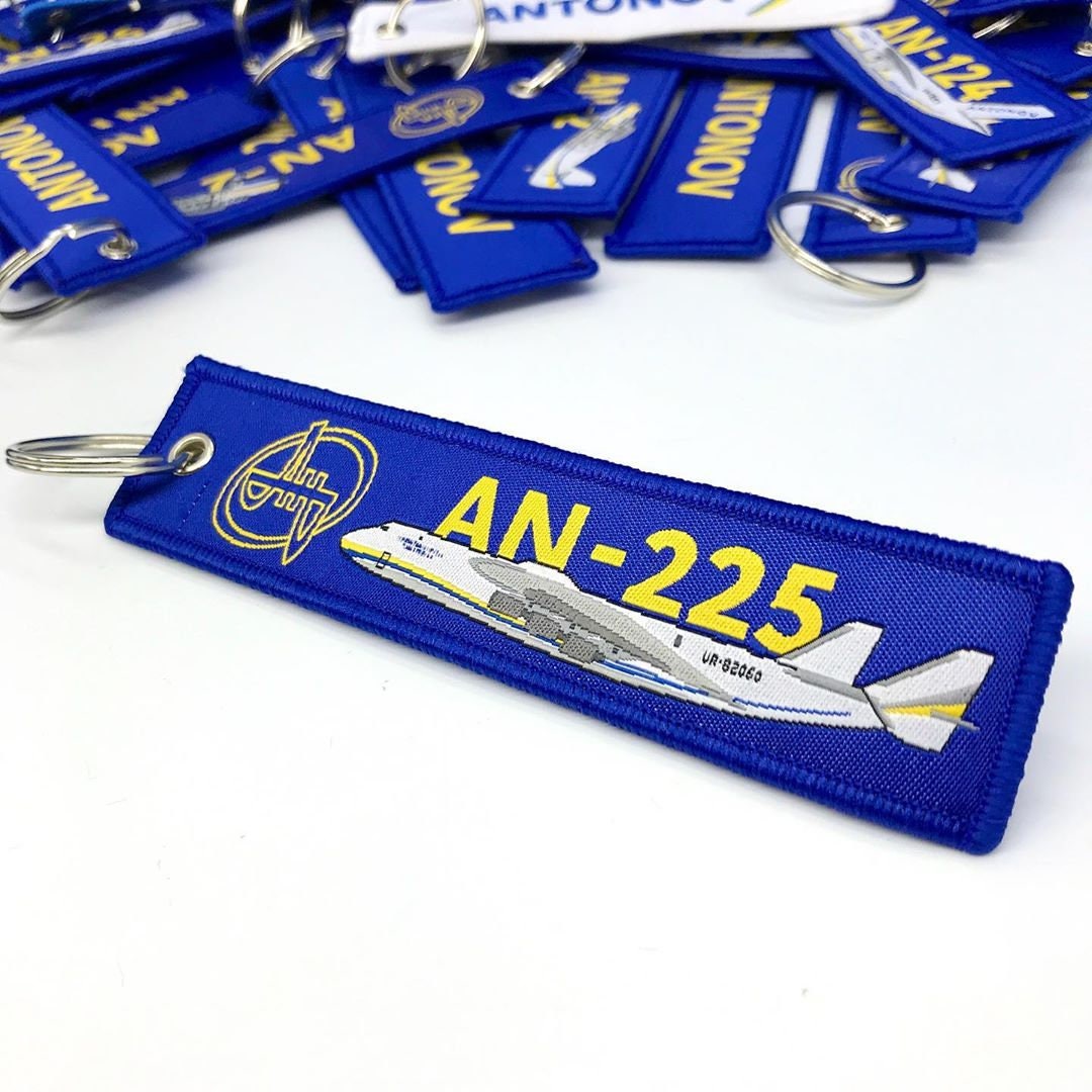 The AN-225 Remove Before Flight Keychain - Aircraft Model Store