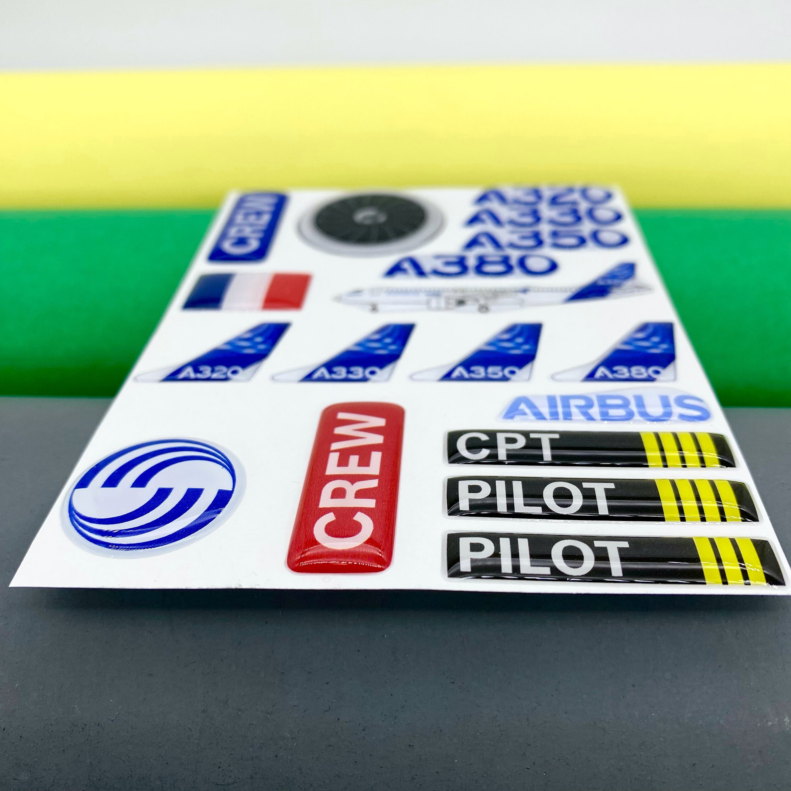 First Flight Sticker Sticker Pack Airbus, Aviation Stickers, Airbus Group, A320, A330, A350 ...