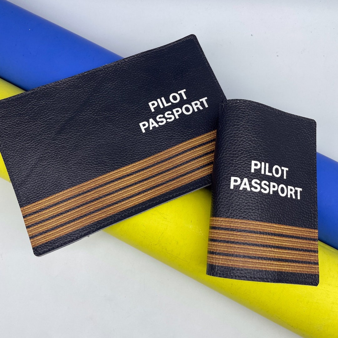 Passport Cover, Pilot, Cabin Crew, Aviation Passport, Gift for Pilot