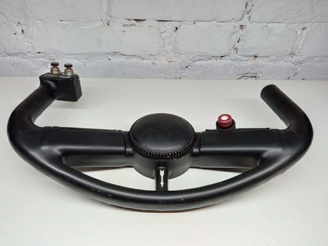 Original Airplane Steering Wheel From The AN12 Aircraft Etsy