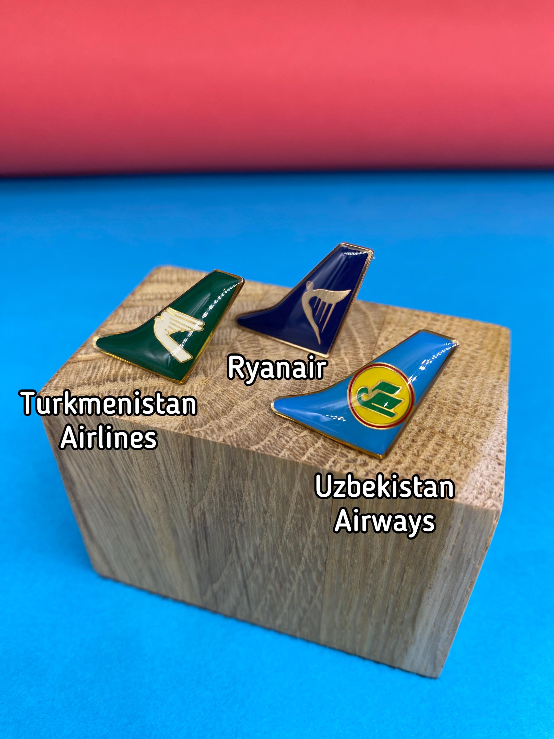 Pin Airlines Tail, Pin Aircraft Tail Fin, Emirates, Lufthansa