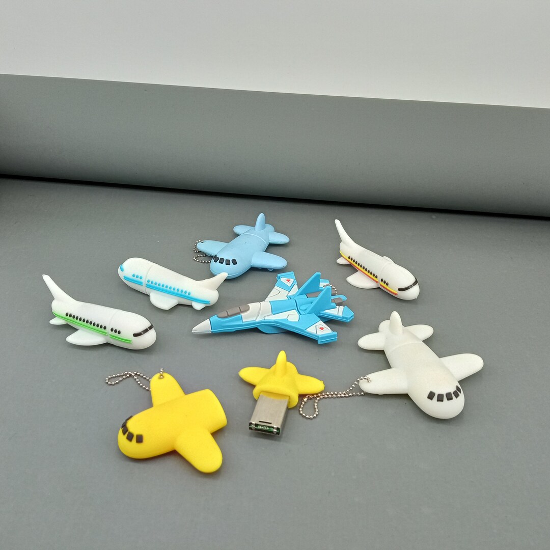 Flash Drives With Airplanes 32 GB, Plane USB Drive, Memory Stick 32 GB