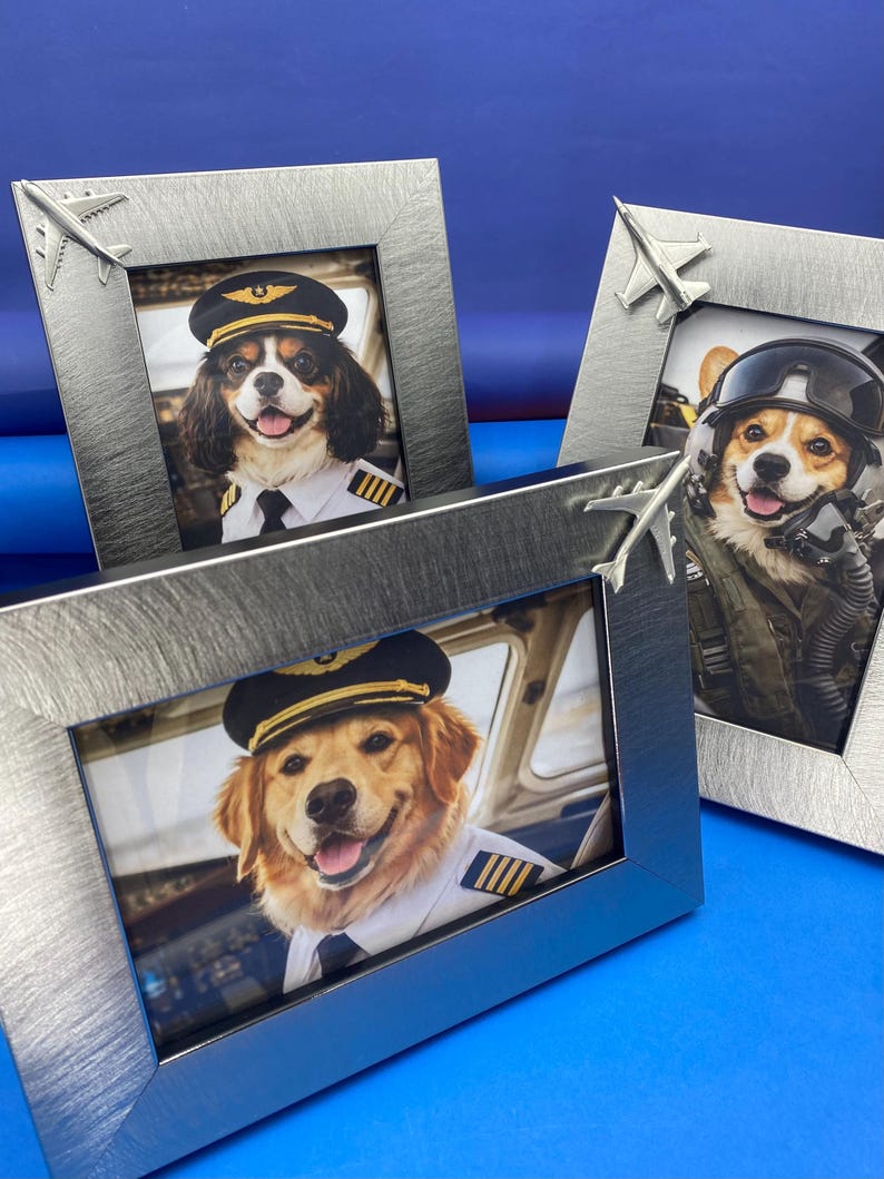 Photo Frame With Airplane, F-16, Boeing 747, Airbus A380, Best Gift ...