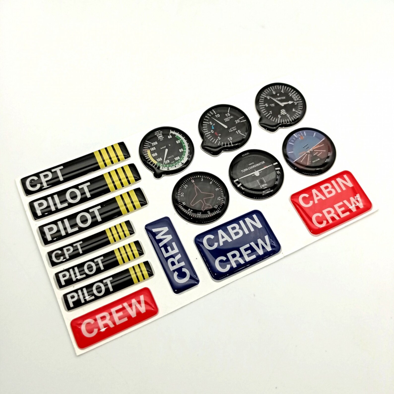 Stickers Pilot, Aviation Stickers, Danger, Follow Me, Cabin Crew ...