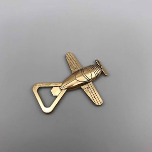 Airplane Bottle Opener Travel Aviation Party Favors Retirement Party Favors Air Plane Travel Beer Bottle Opener Party Favor