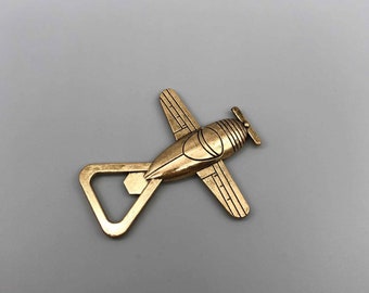 Airplane Bottle Opener Travel Aviation Party Favors Retirement Party Favors Air Plane Travel Beer Bottle Opener Party Favor