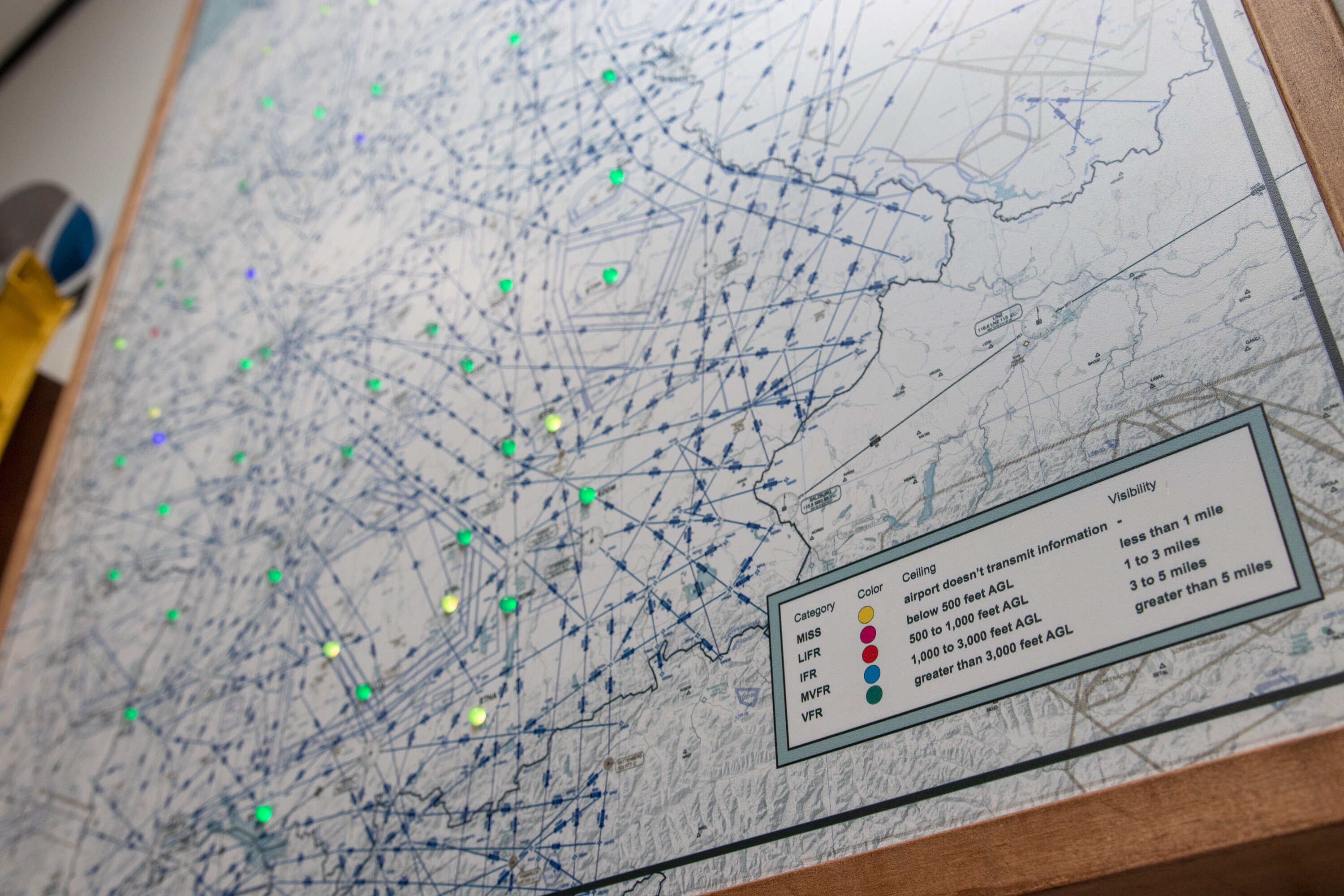 Germany LED Realtime Weather Map Airports METAR Aviation - Etsy