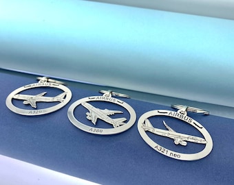 Metal Keychain Airbus, A320, A321neo, A380, Keychain with plane, Keychain with airplane, Best Pilot Gift, AvGeek, Airbus