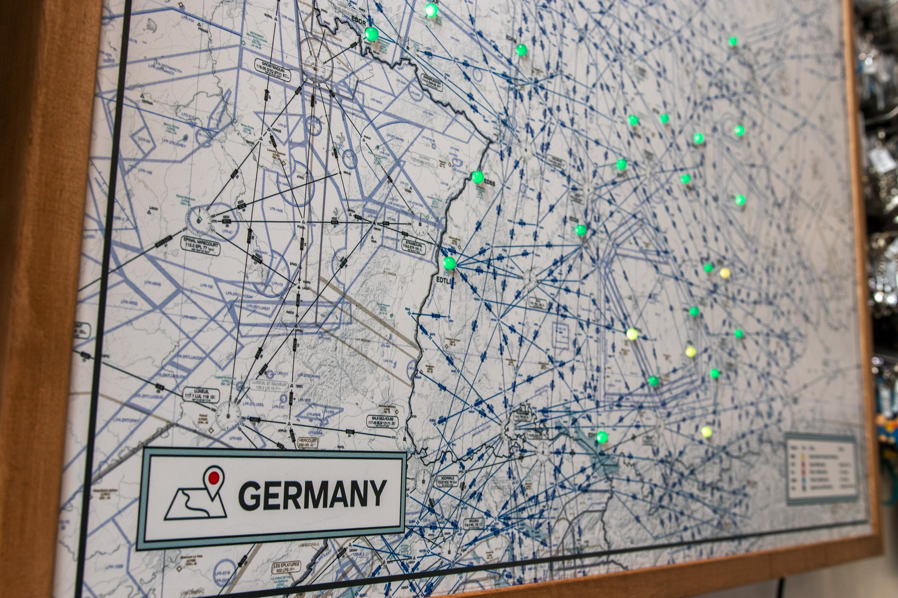 Germany LED Realtime Weather Map Airports METAR Aviation - Etsy