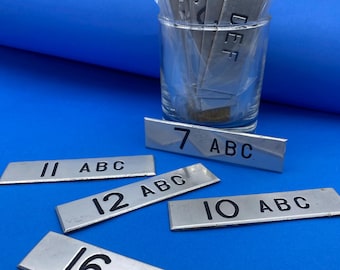 Originele passagiersstoelplaten van een YAK-42 vliegtuigonderdeel van YAK42D, uniek decor, cadeaus voor piloot, unieke geschenken, antiek, vintage