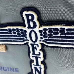 Backpack Boeing, Khaki Backpack, Backpack, Airplane, Plane, Aviation, Travel, Carry on Backpack, Gift For Him image 7