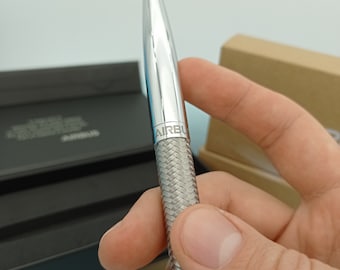 Airbus Carbon Fiber Ballpoint Pen, Aviation Gift, Airbus pen, Pen for gift, Airbus company, best gifts for pilot