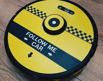 Stickerpakket "Follow me car" voor Xiaomi S6 RoboRock stofzuiger, set stickers, luchtvaart, vliegtuigen, goederen voor thuis, beste cadeau, stickers