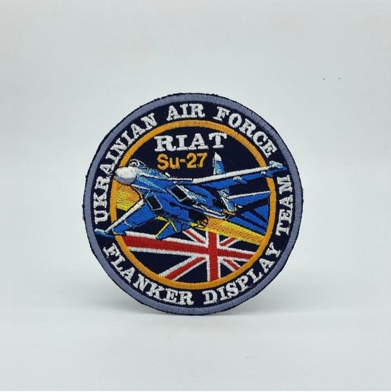 Su-27 Aviation Patch, Patch With Airplanes, Aircraft Patch, Patch