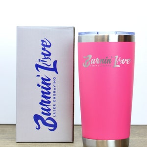 YETI Rambler Tumbler BARBIE PINK SPARKLE 30oz Stainless Steel Mug