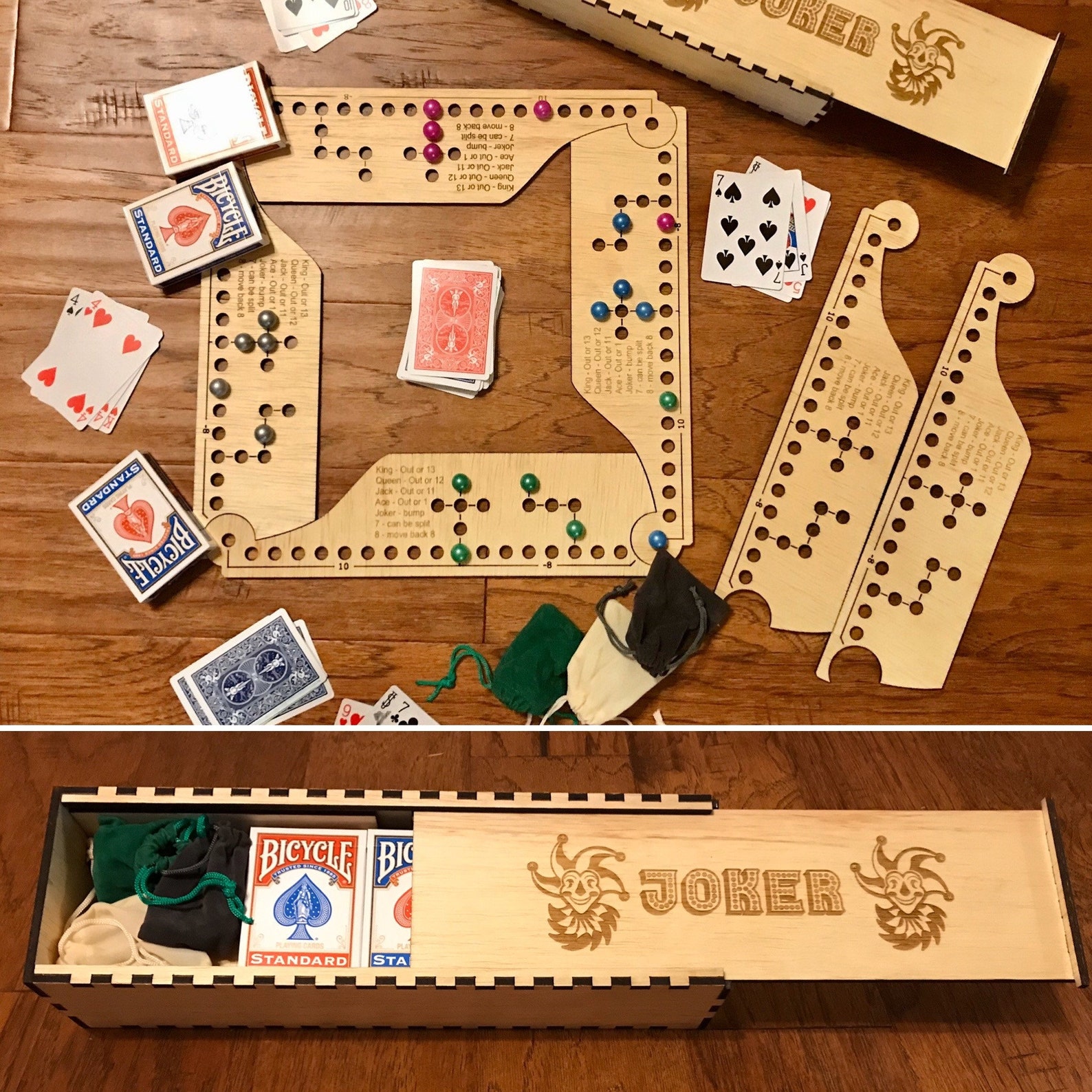 Files Pegs and Jokers Jokers and Pegs Jokers and Etsy