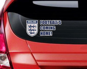 World Cup 2026 - Football's coming home! - Car window bumper stickers
