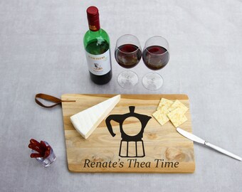 Personalized cutting board weeping