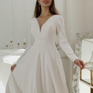 Josefine lace & clip online dot tea length dress