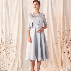 Wedding Dress With Jacket as Guest Etsy UK