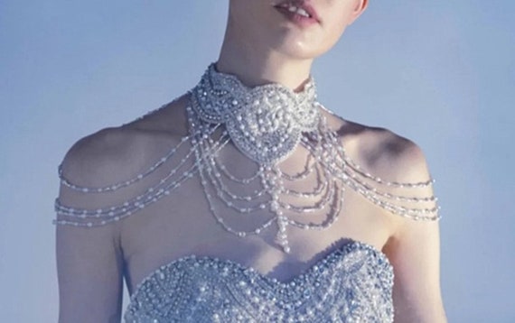 Jewelled choker best sale