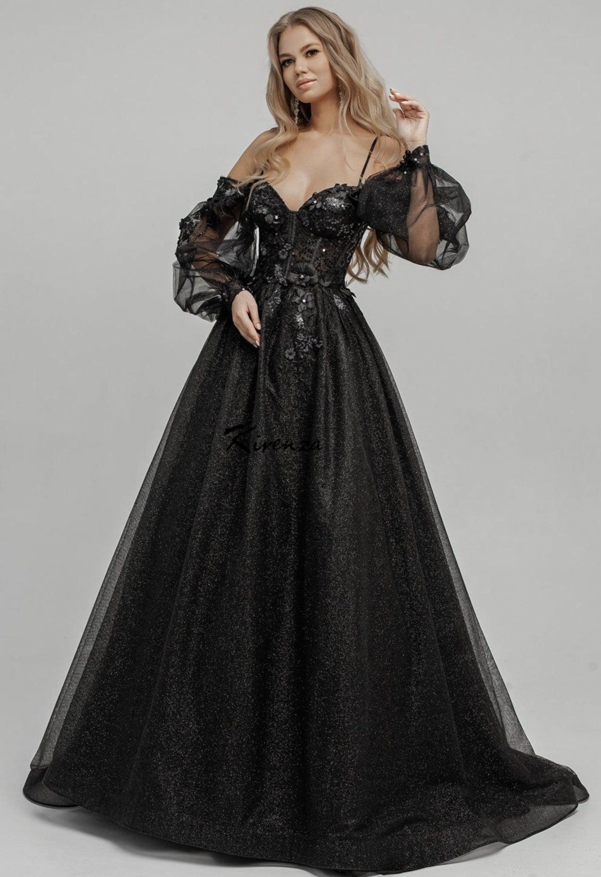 goth prom dresses