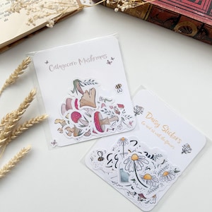 Stickerpakketten | Milieuvriendelijke accessoires voor briefpapier | Journalen Scrapbooken Knutselen | Papierkunst | Handgemaakte stickers van gerecycled papier