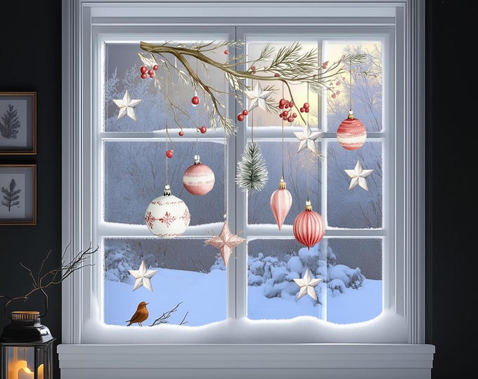 Tannenbaum Aufkleber Set (2 Stück) – 8,5 Cm Grüne Tannen, ORACAL Hochleistungsfolie Für Auto, Fenster & Wand