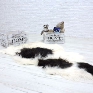 Sheepskin rug, area rug, shag rug , white fur rug, sheepskin icelandic, leather rug, bedroom rug, kids rug, chair cover 677