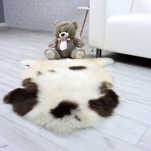 Sheepskin rug, area rug, shag rug, fur rug, large sheepskin, fur throw, leather rug, genuine sheepskin, scandinavian decor, chair cover, 255