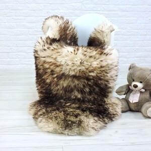 Tappeto sheepskin, tappeto area, tappeto shag, tappeto di pelliccia, pelle di pecora gigante, lancio di pelliccia, tappeto di pelle, pelle di pecora genuina, arredamento scandinavo, copertina della sedia, 118