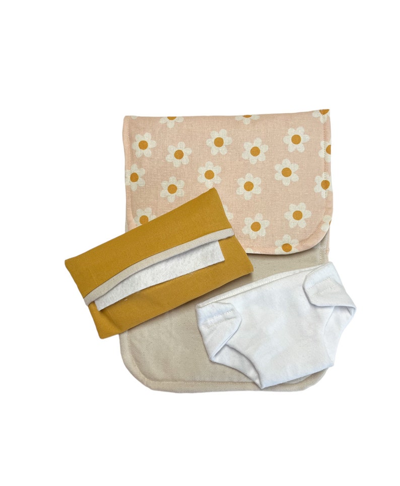Doll Changing Set // Minikane // Doll Diaper / Doll Wipes / Etsy