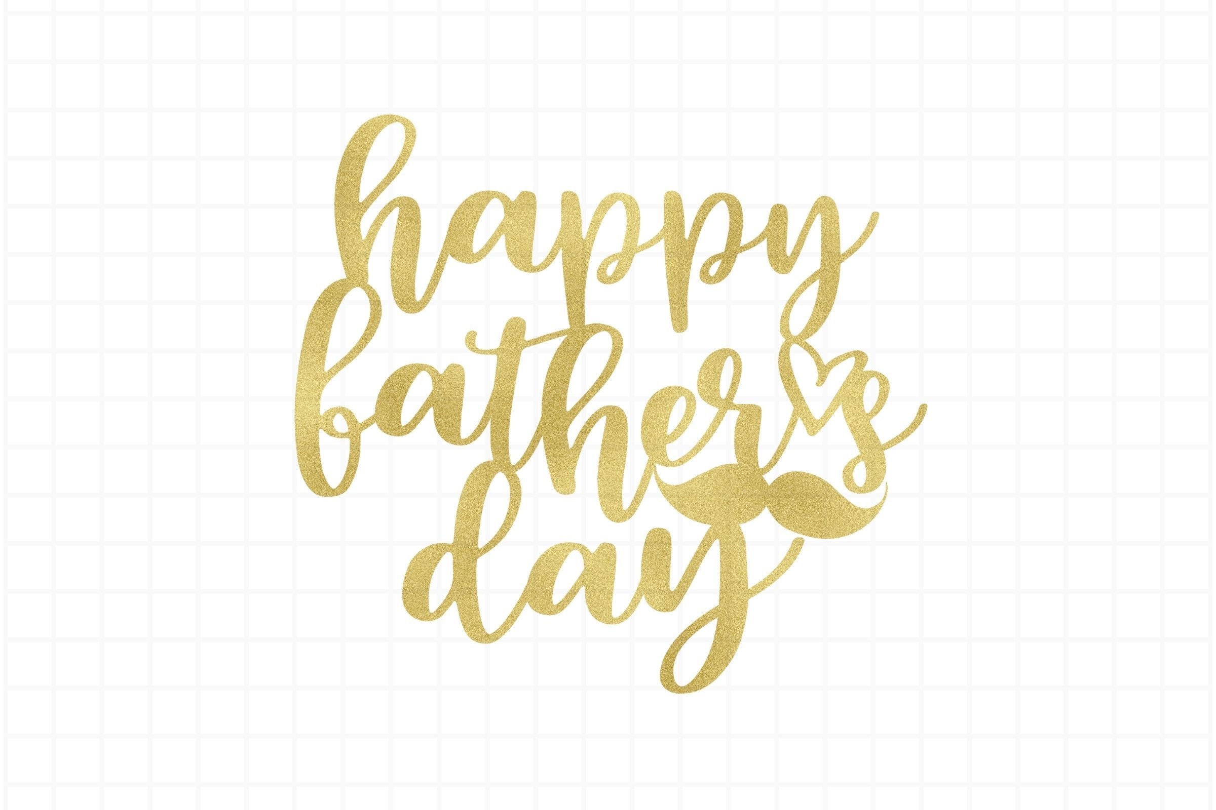 Cake Topper Svg Happy Father's Day Svg Father's Day - Etsy Canada