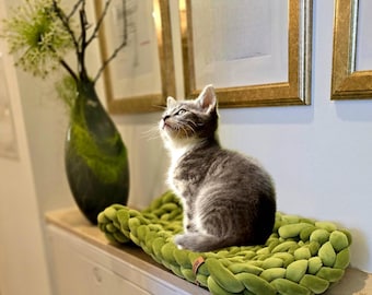 Window Sill Lounger for Cats, Pet Bed & Cat Sofa - Comfortable Cat Cushion, High Quality Pet Furniture, Ideal Gift for Animal Lovers