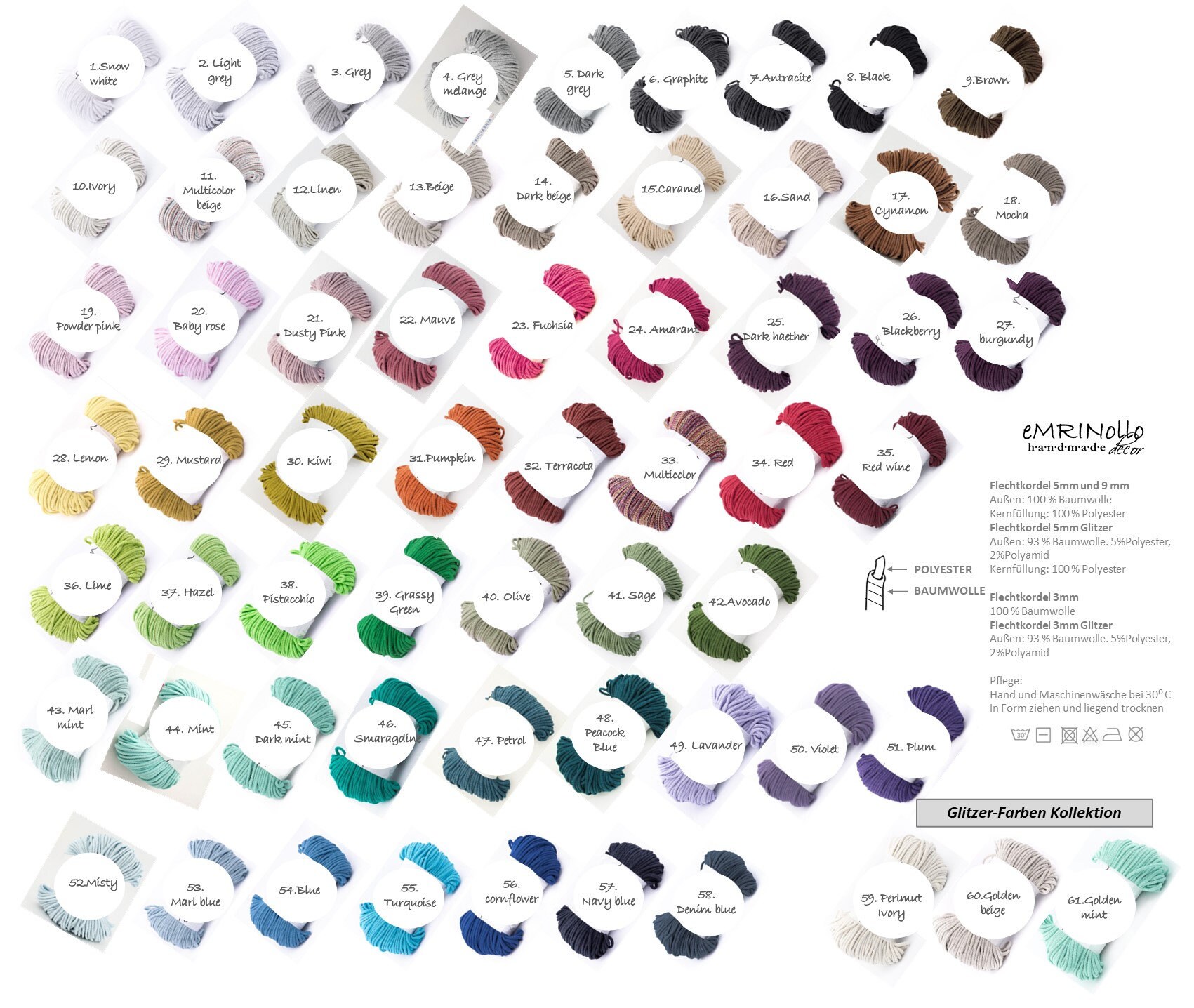 Teppich rund Badezimmer Baumwollteppich gehäkelt im | Etsy