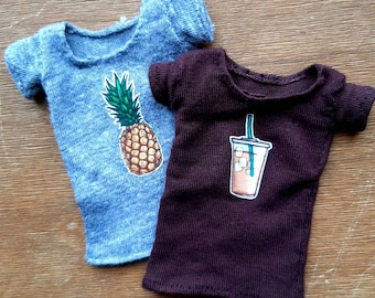 Custom Mini Graphic T-Shirts for Dolls