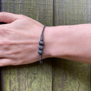 LOVE BRAIDED BRACELET, Silver Handmade Bracelet, Unique Design Bracelet, Silver Mens Bracelet, Dainty Charming Bracelet for him image 6