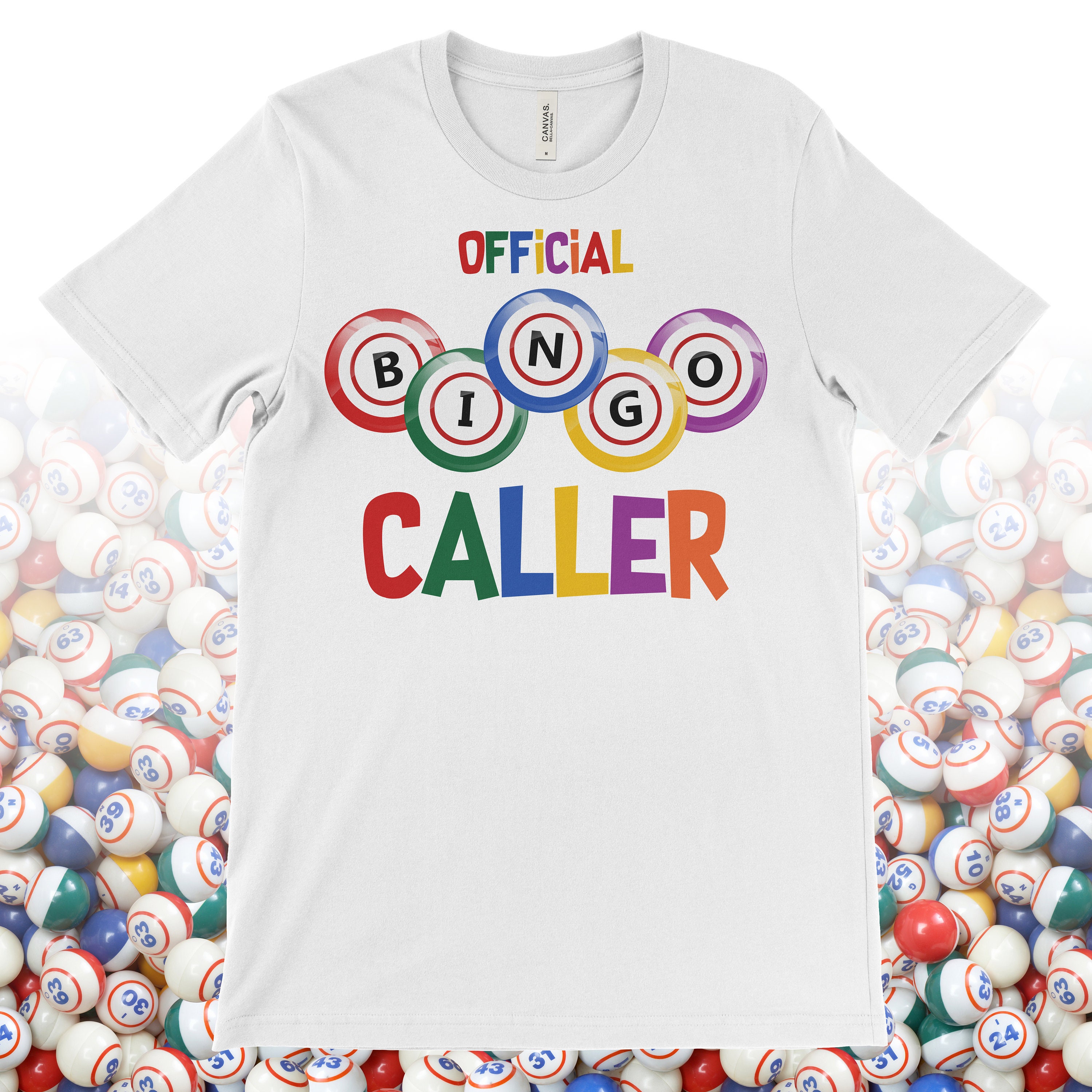 Official Bingo Caller Unisex TShirt Bingo Volunteer Shirt Etsy