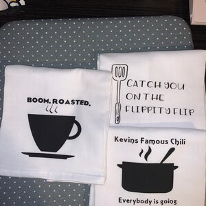 The Office Kitchen Tea Towels.