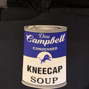 Dan Campbell’s Detroit Lions kneecap soup