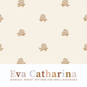summer flowers bohemian vintage seamless repeat pattern file ,  seamless pattern for fabric, commercial license pattern