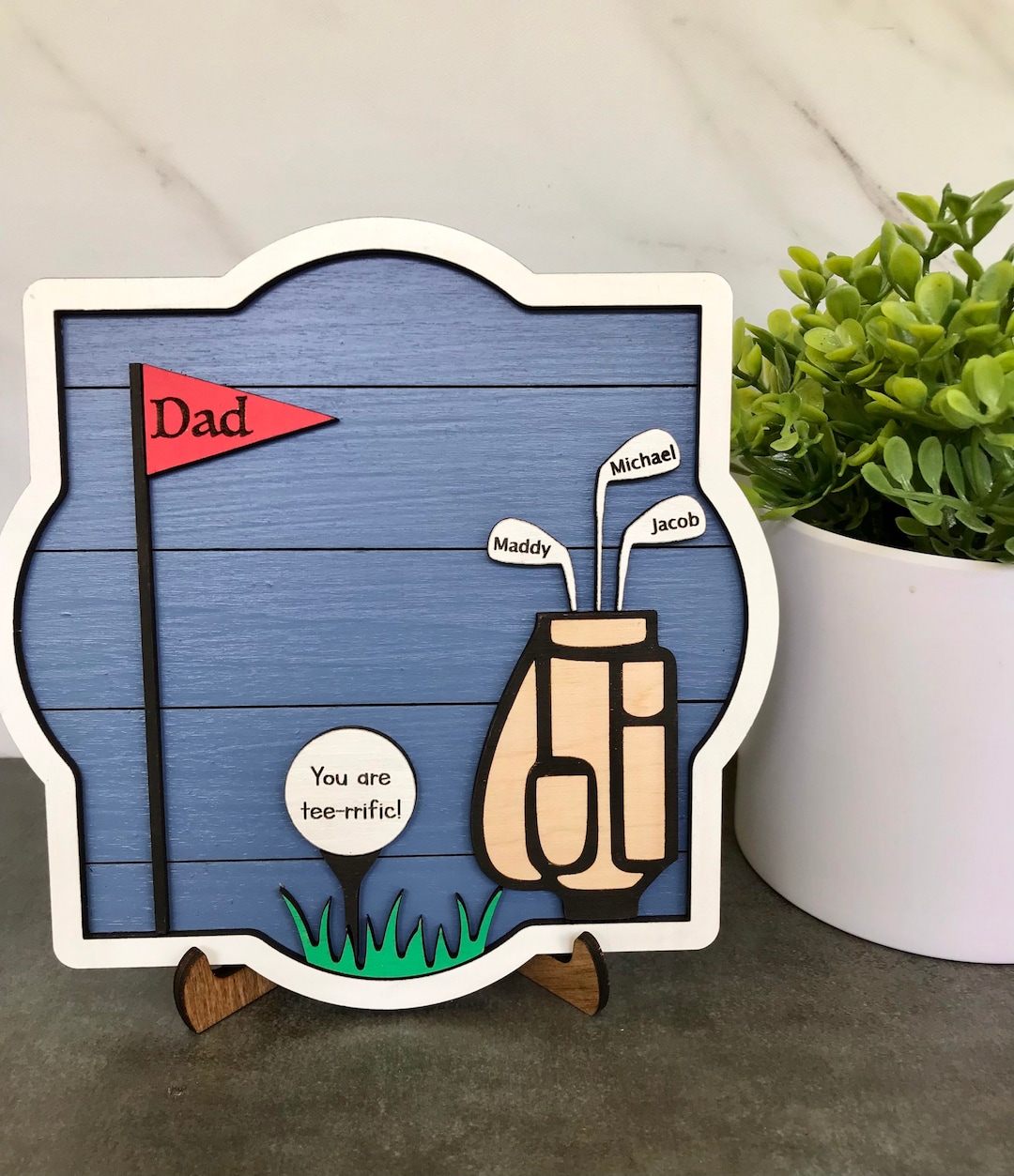 Golf Dad Gift Personalized Gift for Father's Day Golfing Gift Grandpa Gift Dad Gift Golfing Dad