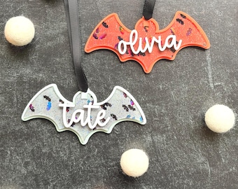 Personalized Halloween Boo Basket Tag- Candy Basket Tag - Trick or Treat