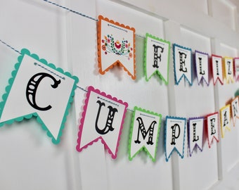 Banner De Cumpleaños 8th birthdayholographic papel de aluminio.