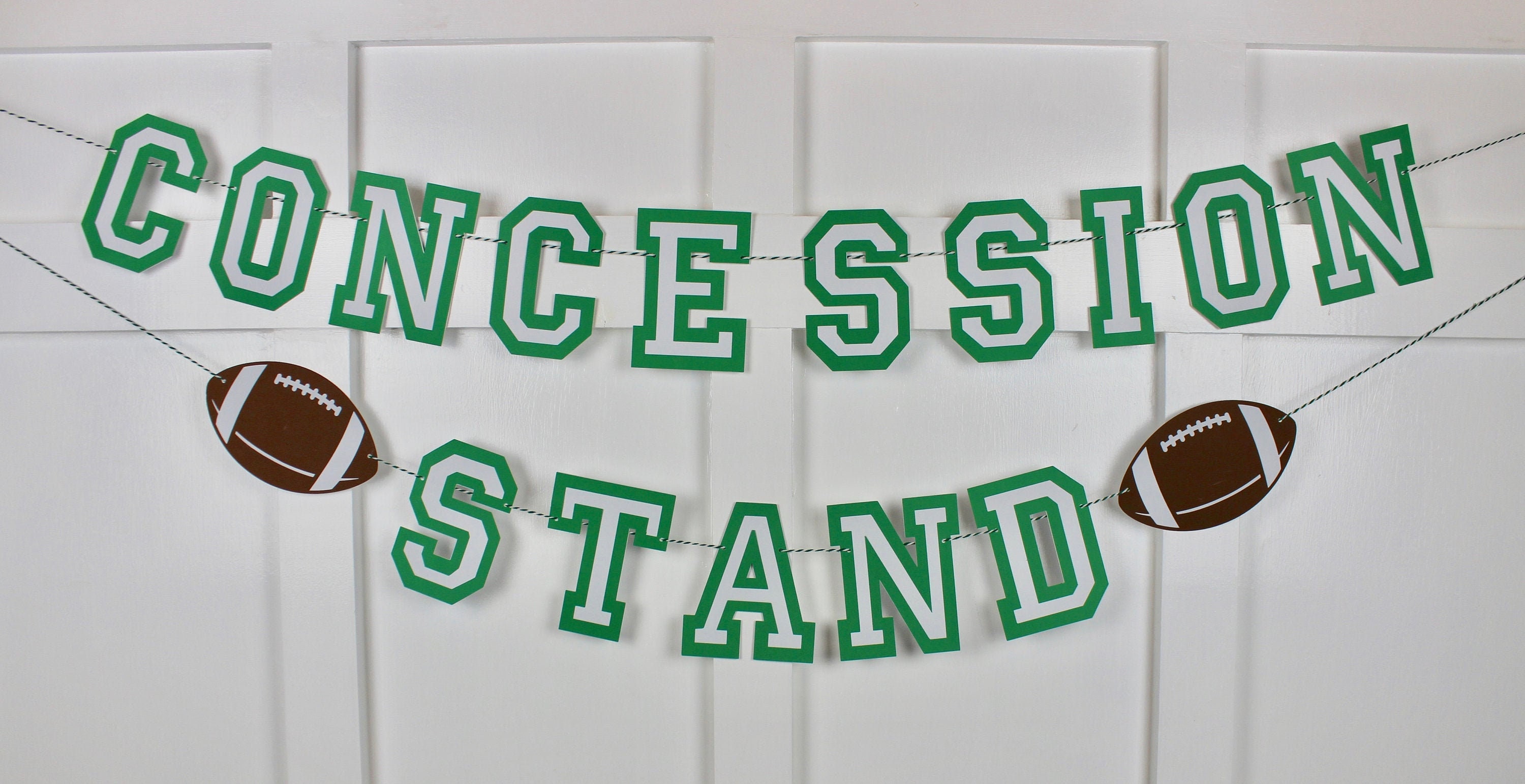 Concession Stand Bannerfootball Etsy